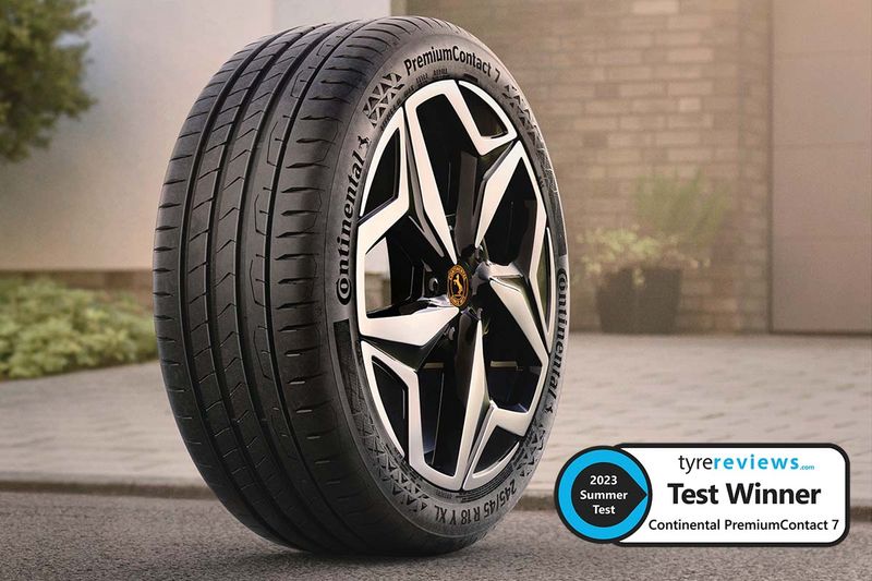 Continental PremiumContact 7 Wins 2023 Tyre Reviews Best Summer Tyre